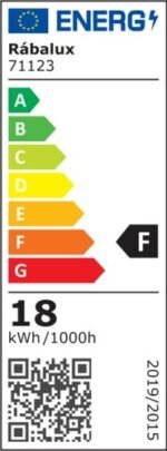 Plafonieră Rorik, plastic alb, LED 18W, Ø280MM - imagine 8