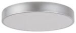 Plafonieră Octav2, metal argintiu, abajur alb, LED 24W, Ø400MM - imagine 3