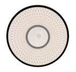 Plafonieră Sedona2, metal negru, abajur alb, LED 24W, Ø395MM - imagine 5