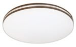 Plafonieră Oscar2, metal alb, LED 18W, Ø340MM (cod 71173) - imagine 4
