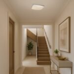 Plafonieră Oscar2, metal alb, LED 18W, L330MM, H330MM (cod 71176)
