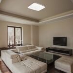 Plafonieră Oscar2, metal alb, LED 18W, L330MM, H330MM (cod 71178)
