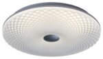 Plafonieră Galeti2, metal argintiu, abajur alb, LED 24W, Ø400MM - imagine 3