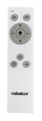 Plafonieră Pastello, metal gri-bej, abajur alb, LED 48W, Ø495MM - imagine 9