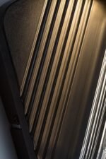 Aplică Rosaline, metal negru/ auriu, abajur transparent, LED 7W, L250MM, H250MM - imagine 8