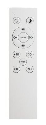 Plafonieră Balmerino, metal alb, LED 24W, Ø350MM - imagine 9