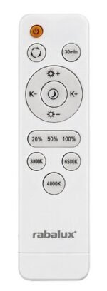 Plafonieră Danny2, metal alb, LED 12W, Ø260MM - imagine 9