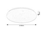 Plafonieră Danny2, metal alb, LED 22W, Ø330MM - imagine 12
