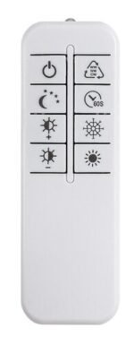 Plafonieră Rivona, metal auriu, abajur alb, LED 22W, L535MM - imagine 10