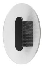 Aplică Norael, metal negru mat, abajur transparent, LED 6W, Ø200MM - imagine 4