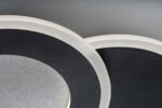 Plafonieră Lureo, metal negru mat, abajur alb, LED 24W, L350MM - imagine 9