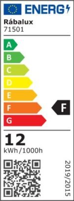 Plafonieră Lucas2, metal alb, LED 12W, Ø255MM (cod 71501) - imagine 9