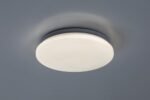 Plafonieră Lucas2, metal alb, LED 12W, Ø255MM (cod 71501) - imagine 4