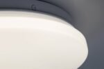 Plafonieră Lucas2, metal alb, LED 12W, Ø255MM (cod 71501) - imagine 6