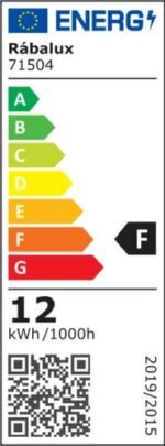 Plafonieră Lucas2, metal alb, LED 12W, Ø255MM (cod 71504) - imagine 10