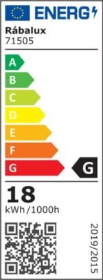 Plafonieră Lucas2, metal alb, LED 18W, Ø320MM (cod 71505) - imagine 9