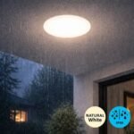 Plafonieră Lucas2, metal alb, LED 18W, Ø320MM (cod 71505) - imagine 7