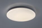 Plafonieră Lucas2, metal alb, LED 24W, Ø375MM (cod 71512)