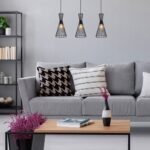 Pendul Leandros, metal negru mat, E27 x1 MAX 60W, Ø190MM