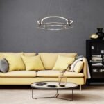 Pendul Fringilla, aluminiu crom satin, abajur alb, LED 67W, Ø600MM, H100MM