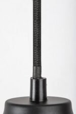 Pendul Svens, Negru mat/portocaliu, E27 1x60W, Ø270mm, Rabalux - imagine 5