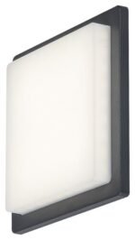 Aplică exterior Ontario, aluminiu antracit, abajur alb, LED 8W, L180MM, H180MM - imagine 4