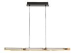 Pendul Remiel, metal negru mat, abajur alb, LED 30W, L790MM, H65MM - imagine 4