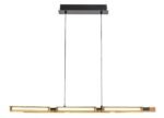 Pendul Remiel, metal negru mat, abajur alb, LED 30W, L790MM, H65MM - imagine 3