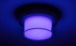 Aplică exterior / Plafonieră exterior Durbe, plastic negru, abajur alb, LED 10W, Ø170MM - imagine 8