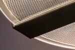 Pendul Norael, metal negru mat, abajur transparent, LED 24W, Ø510MM - imagine 6