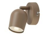 Spot Lianet, metal gri-bej, GU10 x1 MAX 15W, H105MM - imagine 4