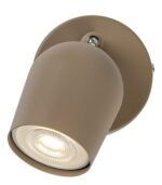 Spot Lianet, metal gri-bej, GU10 x1 MAX 15W, H105MM - imagine 6