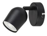 Spot Lianet, metal negru mat, GU10 x1 MAX 15W, H105MM - imagine 3