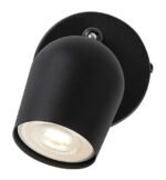 Spot Lianet, metal negru mat, GU10 x1 MAX 15W, H105MM - imagine 6