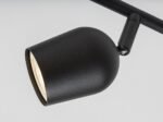 Spot Lianet, metal negru mat, GU10 x3 MAX 15W, L450MM - imagine 6