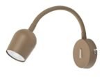 Spot Lianet, metal gri-bej, GU10 x1 MAX 15W, H200MM - imagine 3