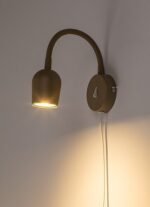 Spot Lianet, metal gri-bej, GU10 x1 MAX 15W, H200MM - imagine 4