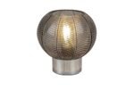 Veioză Monet, metal crom, abajur fumuriu, E27 x1 MAX 40W, Ø190MM, H200MM - imagine 3