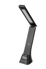 Veioză Serilo, plastic negru, abajur alb, LED 6W, L95MM, H430MM - imagine 3