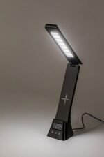 Veioză Serilo, plastic negru, abajur alb, LED 6W, L95MM, H430MM - imagine 6