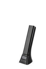 Veioză Serilo, plastic negru, abajur alb, LED 6W, L95MM, H430MM - imagine 7