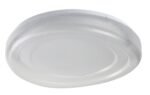 Corp de iluminat pentru baie Dolcino, metal alb, abajur cristal, LED 24W, Ø380MM - imagine 4