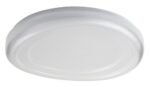Corp de iluminat pentru baie Dolcino, metal alb, abajur cristal, LED 36W, Ø480MM - imagine 4