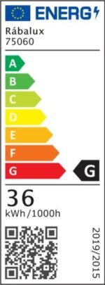 Corp de iluminat pentru baie Dolcino, metal alb, abajur cristal, LED 36W, Ø480MM - imagine 10