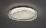 Corp de iluminat pentru baie Dolcino, metal alb, abajur cristal, LED 36W, Ø480MM - imagine 5