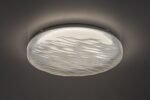 Corp de iluminat pentru baie Luvia, metal alb, abajur cristal, LED 36W, Ø475MM - imagine 5
