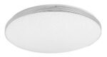 Corp de iluminat pentru baie Toma, metal crom, abajur alb, LED 40W, Ø480MM - imagine 4
