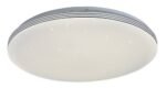 Corp de iluminat pentru baie Toma, metal crom, abajur alb, LED 40W, Ø480MM - imagine 3