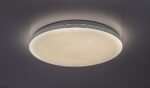 Corp de iluminat pentru baie Toma, metal crom, abajur alb, LED 40W, Ø480MM - imagine 5