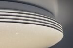 Corp de iluminat pentru baie Toma, metal crom, abajur alb, LED 40W, Ø480MM - imagine 7